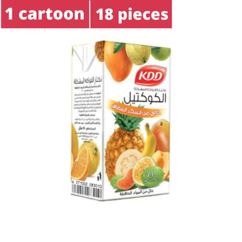 KDD Mini Cocktail Juice 18x125ml