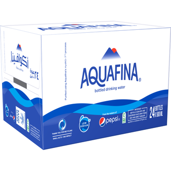 أكوفينا مياه شرب معبأة صندوق 500 مل 24x حبة