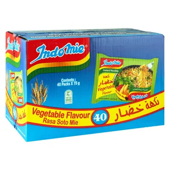 Indomie Vegetable Flavour Instant Noodles 40x75g