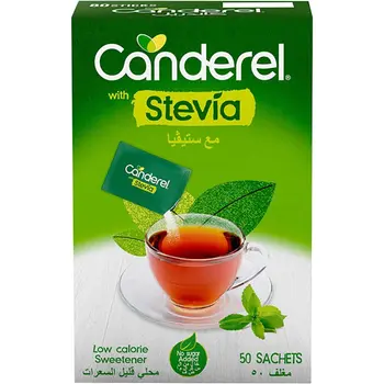 Canderel Stevia Low-Calorie Sweetener 50 Sachets