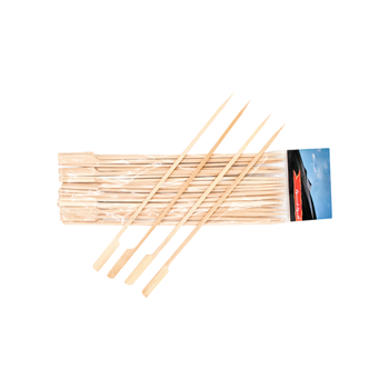 Qamra Wood Flat Skewers 25x30 Pieces