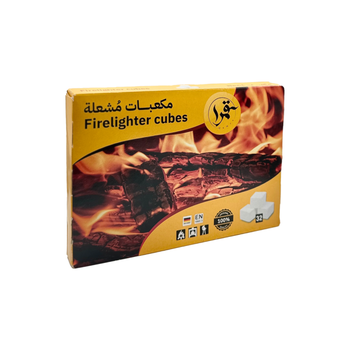 Qamra Firelighter Cubes White 32Pieces