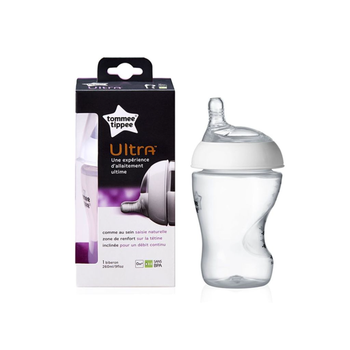 تومي تيبي الترا زجاجة رضاعة 260 مل 1عبوة