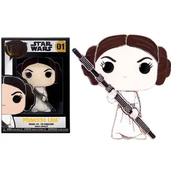Funko Pop Pin Princess Leia Enamel Pin