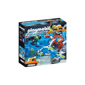 بلاي موبيل روبوت فرعي لفريق التجسس 75قطعة