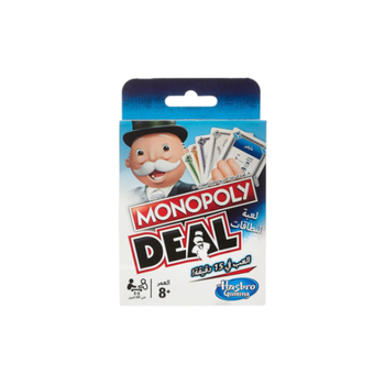 Hasbro Monopoly Deal Arabic Version 2-5 Players