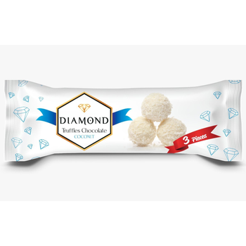 Diamond Coconut White Truffle Chocolate 27g
