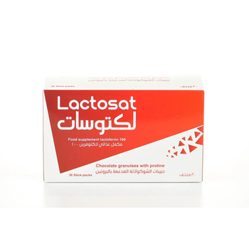 Lactosat Chocolate Cocoa Powder Stick 30 Pack