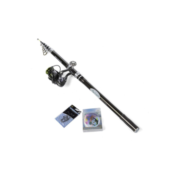 Al Rimaya Black Fishing Rod Set