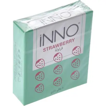 Inno Strawberry Flavored Condoms 3 Pieces