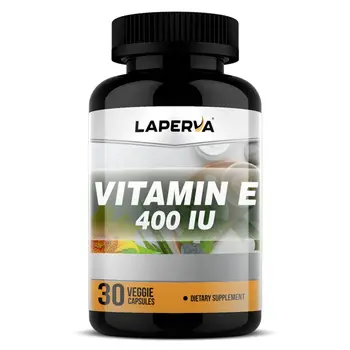 Laperva Vitamin E 400 IU Veggie Capsules 30 Count