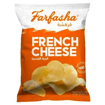 ديمه فرفشة شرائح بطاطس بالجبنة الفرنسية، 21 جرام