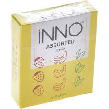 Inno Assorted Flavors Condoms 3x3 Pieces