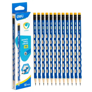 Deli U-TOUCH Graphite Pencil HB 12 Pieces