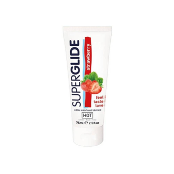 Hot Superglide Waterbased Strawberry 75ml