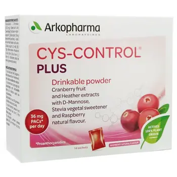 Arkopharma Cys-Control Raspberry Drinkable Powder 14 Sachets