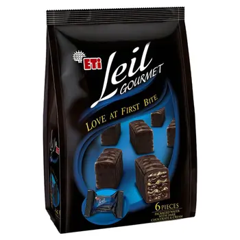 Eti Leil Dark Chocolate & Cream Gourmet Wafer 112g