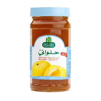 Halwani Bros Apricot Jam No Sugar Added 400g