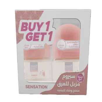 Pure Beauty Q10 Sensation Roll-On Deodorant Serum 2 Pieces