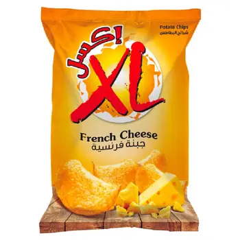 اكسل شرائح البطاطس بالجبنة الفرنسية، 120جرام
