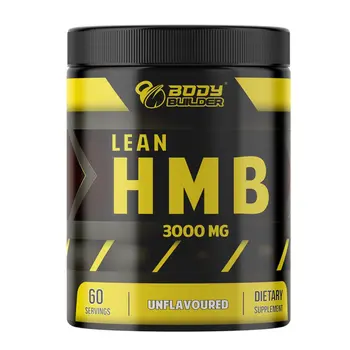 Body Builder Lean HMB Unflavored Dietary Supplement 60 Pieces