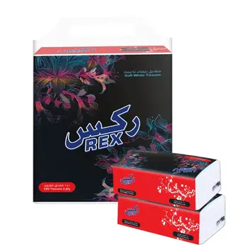 Rex 2-Ply Soft Tissues 180 Sheets