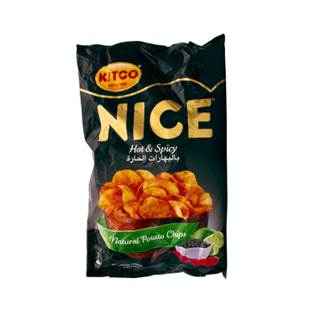 Kitco Nice Hot & Spicy Potato Chips 21g
