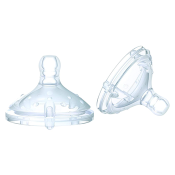 Nuby Nt Breast Size Nipple Fast Flow Clear