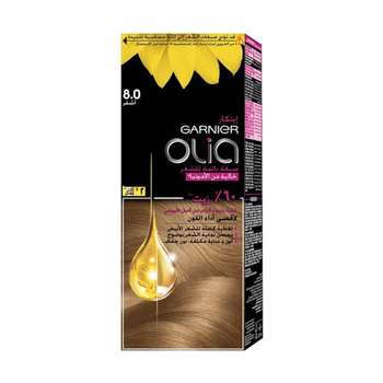 Garnier Olia Ammonia-Free Permanent Hair Color 8.0