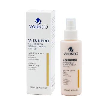 Voundo V-Sunpro SPF 50+ Sunscreen Spray 125ml