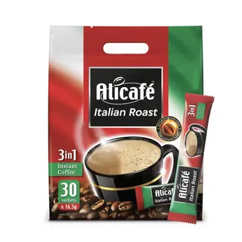 علي كافيه ايطالي مشوي ٣في١ 30 × 16.5غ