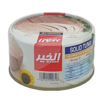 Al Khair Light Meat Tuna in Sunflower Oil 185g