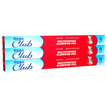 Sanita Club Multi-Purpose Aluminum Foil 3Pieces