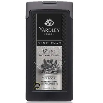 ياردلي غسول جسم فحم رجالي كلاسك 180 مل
