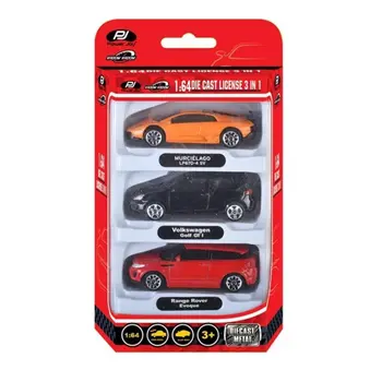 Power Joy V.Vroom Diecast Cars 3-Piece Set