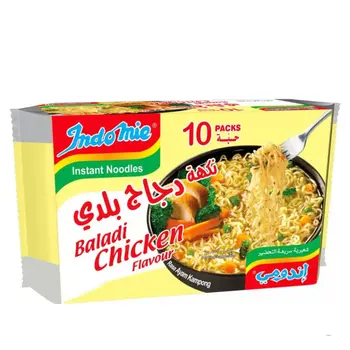 Indomie Baladi Chicken Flavor Instant Noodles 10x75g