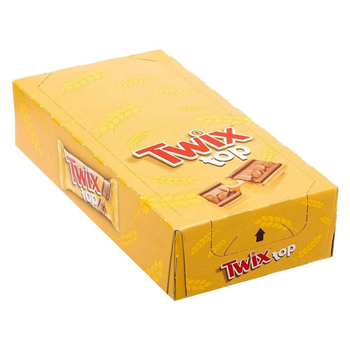 Twix Top Biscuit Caramel Chocolate 20x21g