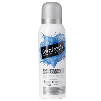 Femfresh Ultimate Care Active Fresh Deodorant 125ml