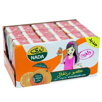 ندى عزوز عصير برتقال 200 مل