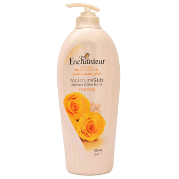 انشانتر لوشن معطر للجسم ساتان سموث ساحر بخلاصة الصبار وزبدة الزيتون 500مل