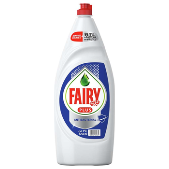 Fairy Plus Antibacterial Dish Soap 1250ml