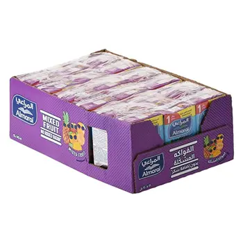 Almarai Mixed Fruit Juice No Added Sugar 18x140ml