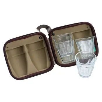 الرماية حافظة كاسات بني فاتح 4قطع