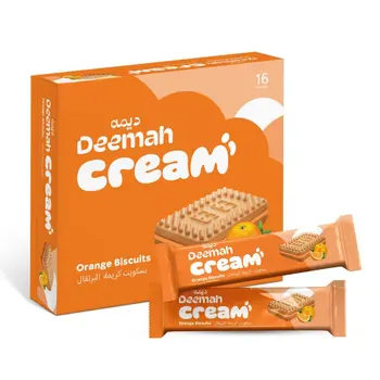 Deemah Orange Cream Biscuits 432g