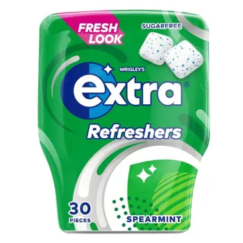 Wrigley's Extra Spearmint Sugar-Free Gum 30 Pieces