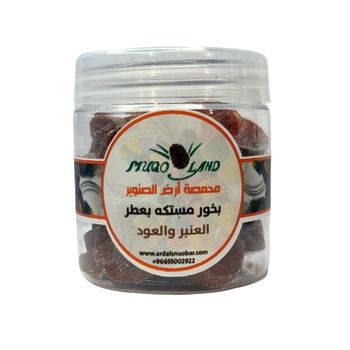 Muqo Land Amber & Oud Mastic Incense 50g
