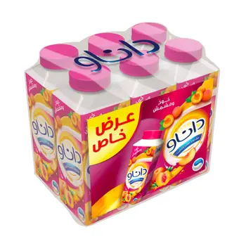 داناو خوخ ومشمش 5+1 180 مل