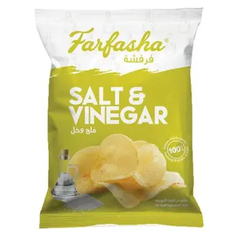 ديمه فرفشة شيبس بنكهة ملح وخل 75جرام