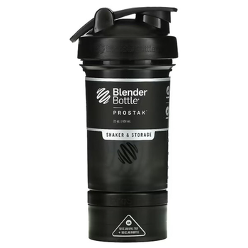 Laperva Black Prostak Blender Bottle 22 oz