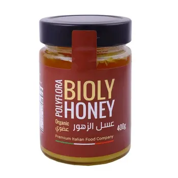 BEAUTY Bioly Polyflora Organic Flower Honey 400g